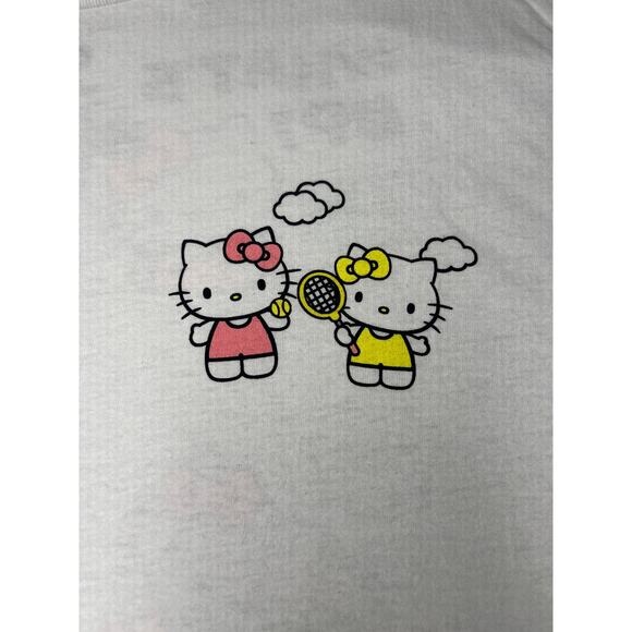 SANRIO Hello Kitty MIMI Kawaii Tennis Player SHIRT MENS SIZE XL NEW - Picture 3 of 8